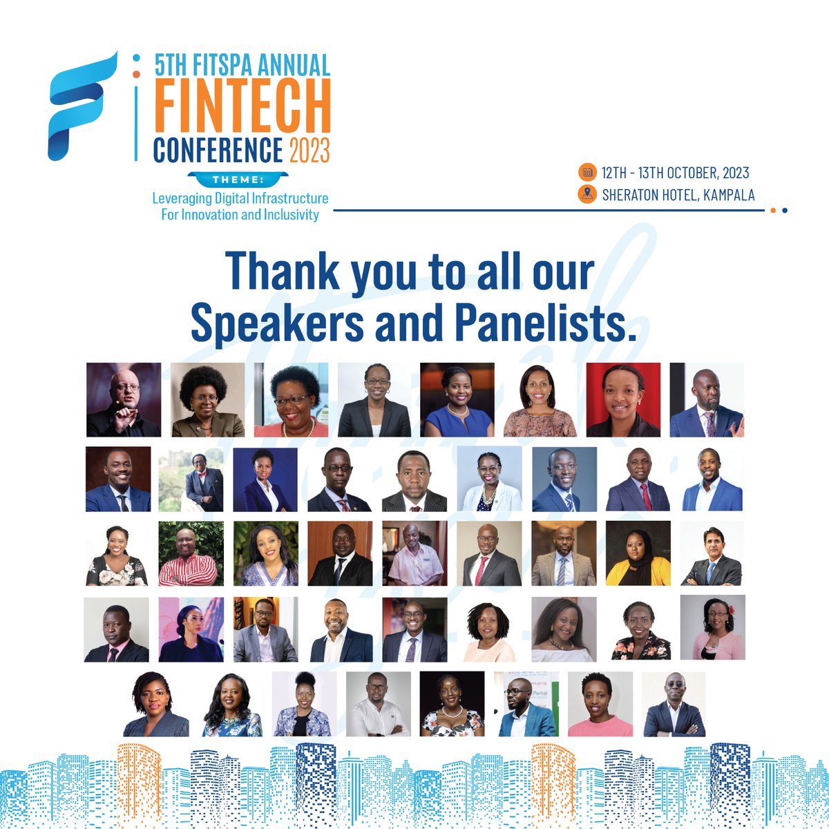 FitspaUG's tweet photo. Applause to Our Presenters and Panelists!
Your dedication & passion for the financial technology industry are truly inspiring. The diverse perspectives and thought-provoking insights you brought have enriched the discussions and left a lasting impact on all of us
#FinTechConf23 https://t.co/WvRCwUDKih