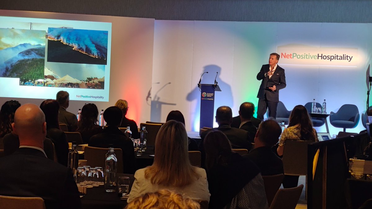 SustHosAlliance's tweet image. Alliance Chair, @WolfgangNeumann welcomes our #network and shares an important message about the need to act with #urgency.

He said: “I’m afraid that these shocking images and incredible figures may just become normal news, we almost get used to it, until it hits us personally."