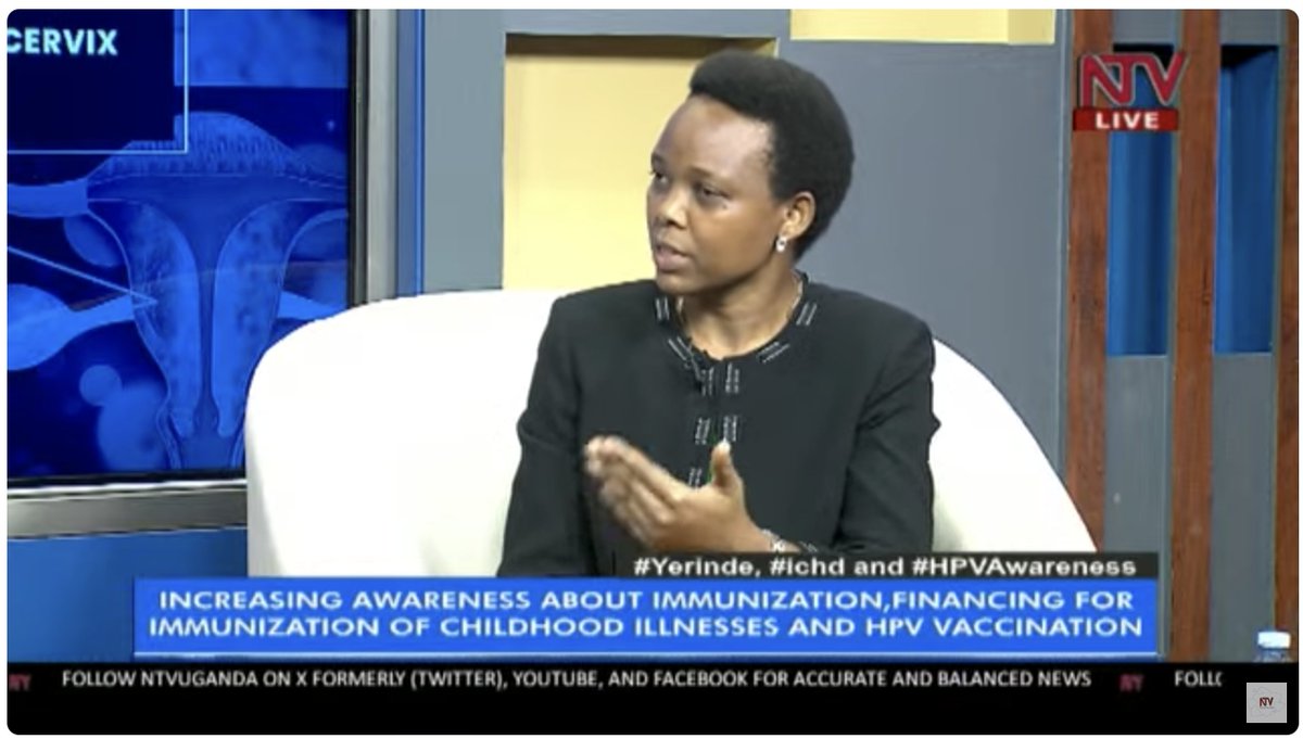 ntvuganda's tweet photo. To improve access and uptake of immunisation, we have to ensure that our health centres, esp the immunisation section is open from Monday to Sunday. Also, we have a mop-up period where we intensify the immunisation campaigns - Sr. Emily Cheptoek, MinOfHealthUg
#HPVAwareness #ICHD https://t.co/Bigp8gsbCx