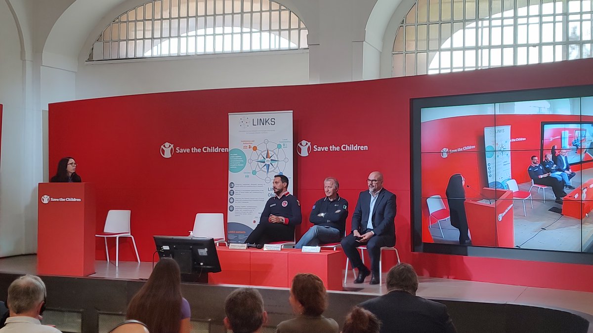 First panel of the day:
<a href="/masettipaolo/">Paolo Masetti</a>, <a href="/AnciComuni/">ANCI Associazione Nazionale Comuni Italiani</a> representative for civil protection
Romano Camassi, Researcher at the <a href="/INGV_press/">Istituto Nazionale di Geofisica e Vulcanologia</a>
Danilo Calabrese, President of Lares
together with <a href="/ChiaraBianchini/">Chiara Bianchini</a>,
talk about Child-friendly Risk and Crisis communication

#LINKSFinalEvent