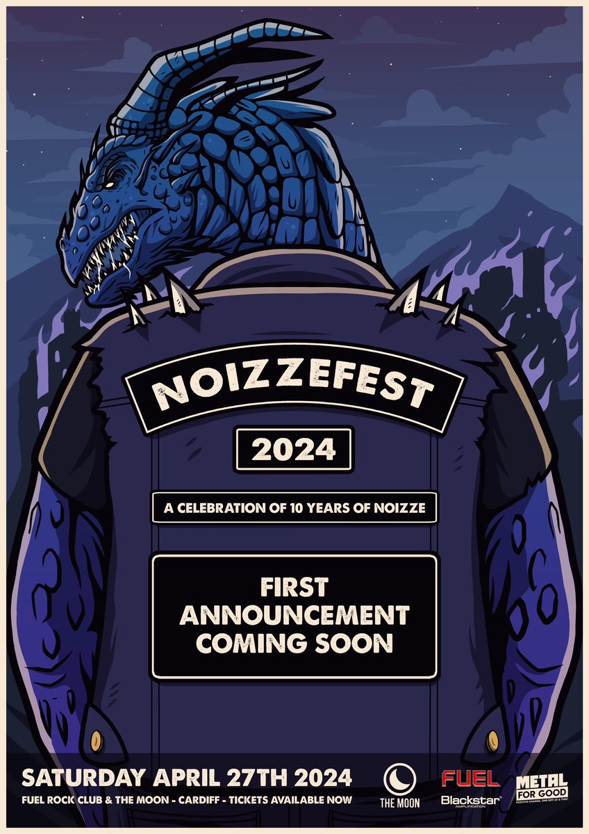 NoizzeUK's tweet photo. We are proud to present NOIZZEFEST, a celebration of 10 years of Noizze. First announcement 24/10/2023. https://t.co/jjtF0m8gSP