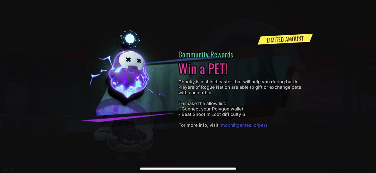 kings_Web3gamer's tweet image. 最近ハマっている #BCG 🔥

📣 #RogueNation 📣

アクションRPGで時間を忘れてハマります🎮🔥今日新記録がでました💡

今ならペットがもらえるチャンス⁉️

Discordはこちらから💁
discord.gg/AAj2VqaXRZ

@Moonlit_Games 

#pr