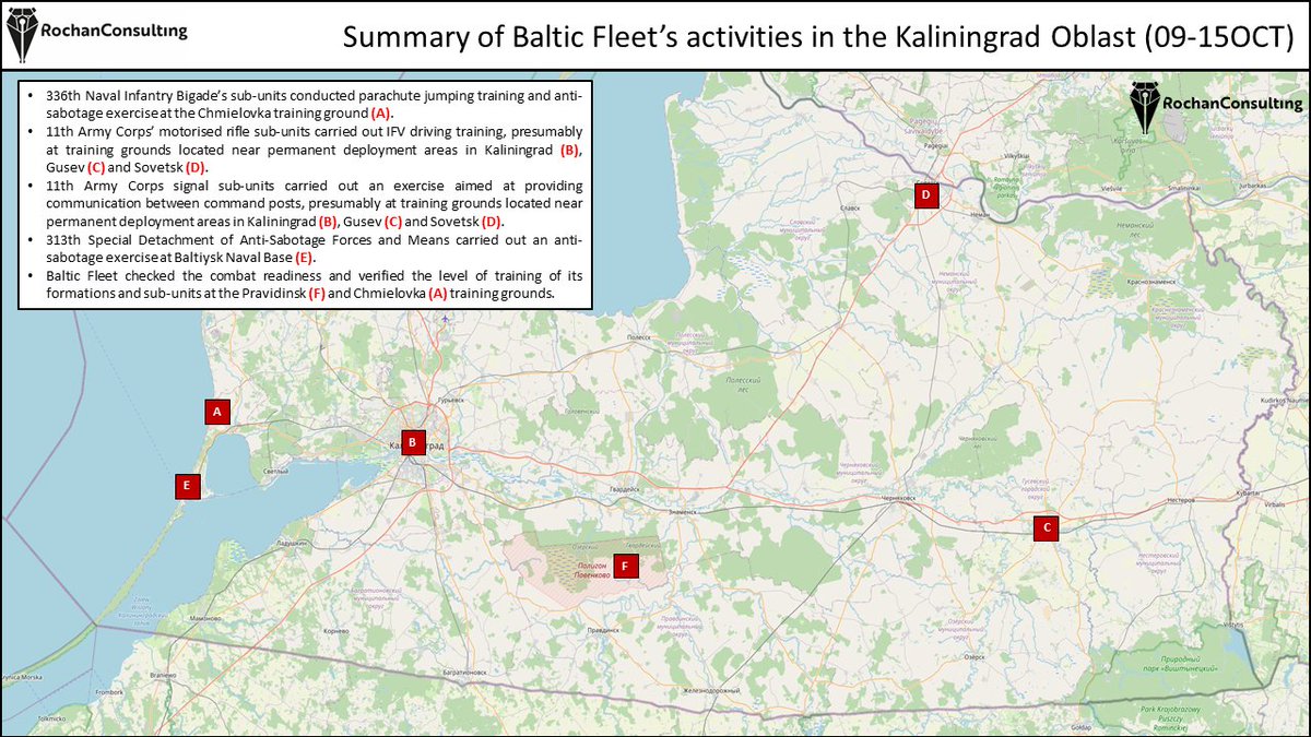 konrad_muzyka's tweet photo. We have just realised the latest issue of our Kaliningrad Military Digest, which looks at Russian activities in the K-grad Oblast and the Baltic Sea. Although the entire conventional arm of the Russian Armed Forces is engaged in Ukraine, K-grad remains as busy as ever. https://t.co/YVUpXTpCmu