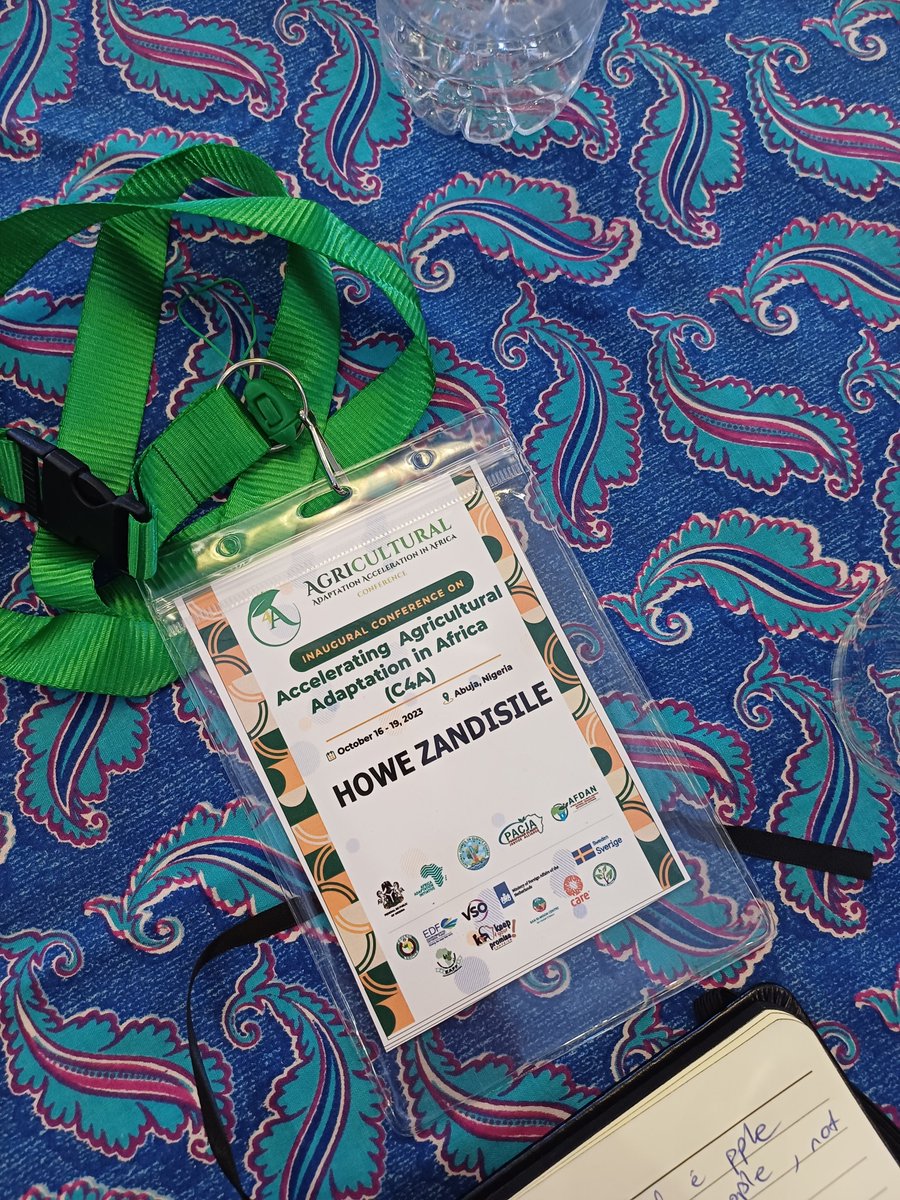 Currently attending the first conference on Accelerating Agricultural Adaptation in Africa, in Abuja Nigeria. #KeepYourPromises #C4A #Agriculture4Resilience #COP28 #YAF #Adaptation4Africa #WhatHasChanged