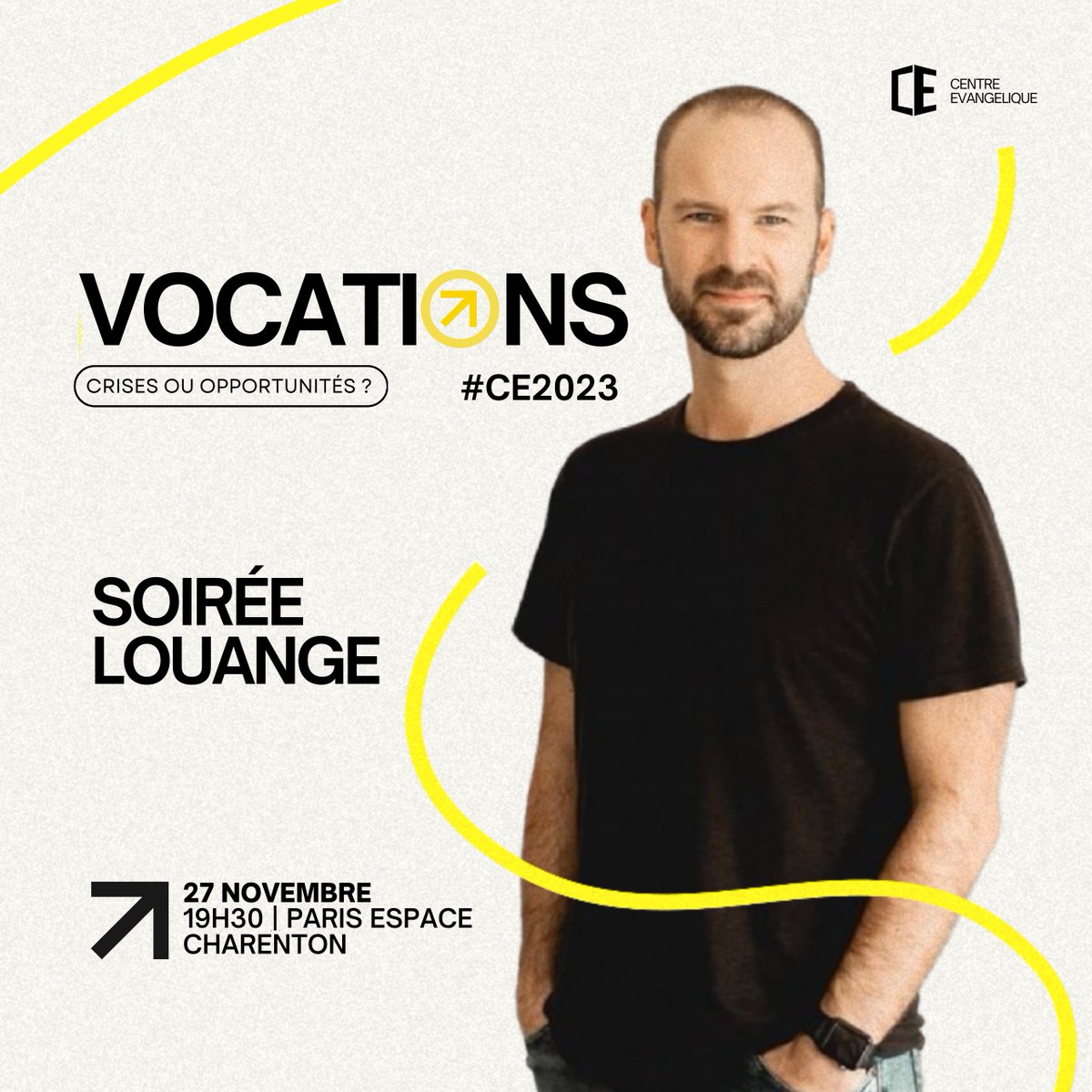 Vous n'êtes pas encore inscrit à la Nocturne du Centre Evangélique ? 🌟

➡️ 10€ accès à la Nocturne et aux stands
➡️ 5€ tarif pour les étudiants ou personnes en recherche d'emploi (tarif réduit)
➡️ GRATUIT (-12 ans)

👇🏼pour s'inscrire c'est par ici👇🏼

centre-evangelique.fr