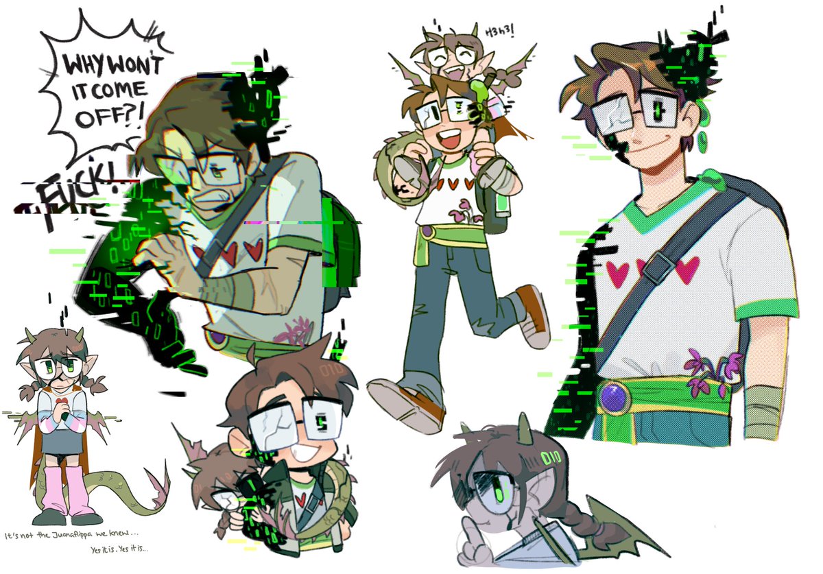 d1nnple's tweet image. Slimecicle qsmp streams be like 2 hours of goofing around then ending off in pure agony and depression
#slimeciclefanart #qsmpfanart