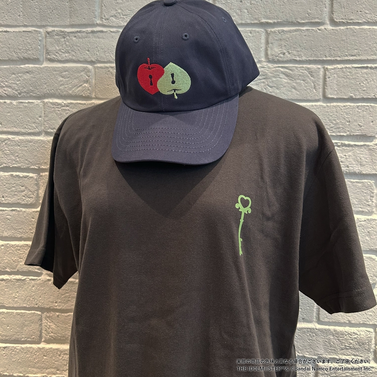 虹の林檎 CANVAS”07グッズ】 リンゴが刺繍されたキャップが登場です