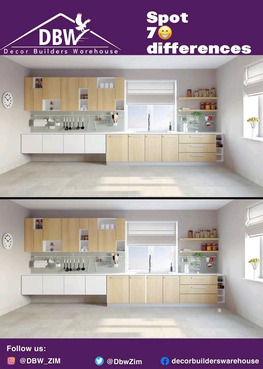 Ready for a brain teaser? Can you spot the difference in this picture 
#decorbuilderswarehouse
#42coronationavenue
#DBW
#breastcancerawareness