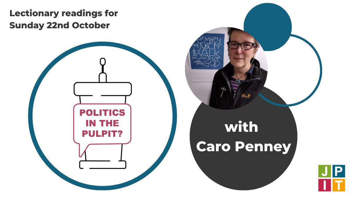 In our 100th episode, Chris chats to Caro Penney about power, icons and money. Caro is a member of the Iona Community and of the URC, and is currently Warden of Iona Abbey. Listen on your podcast provider or on our website: jpit.uk/politicsinthep… #PoliticsinthePulpit