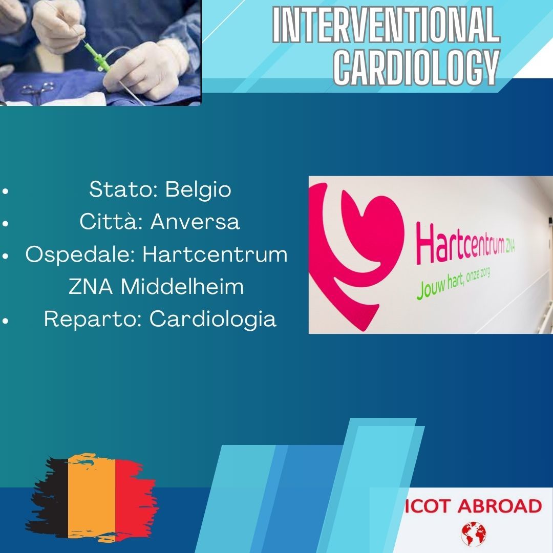 italian_cot's tweet photo. 🚨 🌎🔥   Una nuova esperienza per la rubrica di ICoT ABROAD è ON LINE    🚨🌎  🔥 

Si tratta di un'esperienza svolta presso il Cath Lab 🫀 dell'ospedale
📍 Hartcentrum ZNA Middelheim , di Aversa in Belgio🇧🇪  

Visita il nostro sito 👉 👉  👉  👉 https://t.co/Ux0KY4UbRs https://t.co/kkj8KPEeJq