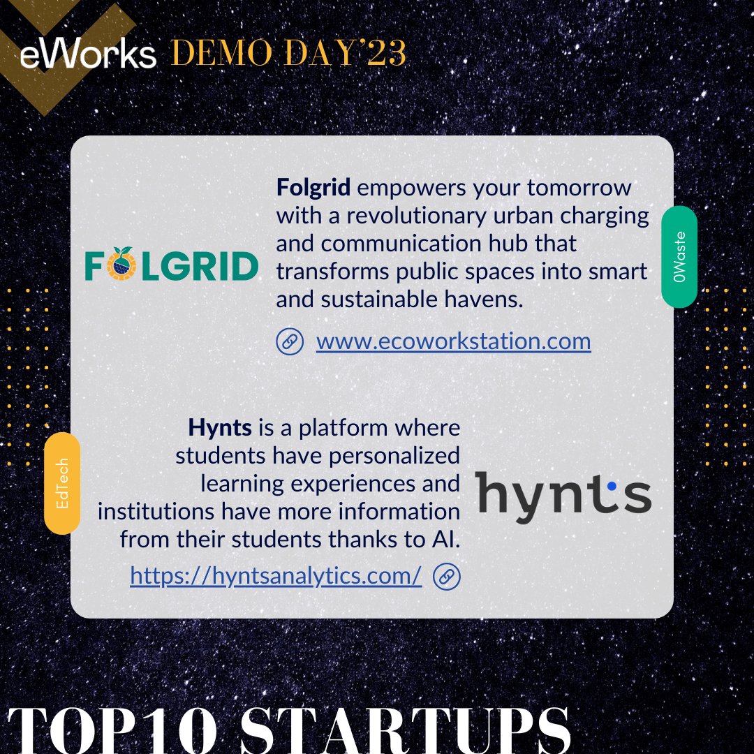 It's #MeetingFounders time with a TOP10 #eWorksStartup!

Get to know them better, join us at the #DemoDay23 on October 25 👉 mtr.cool/bpksuxwvlj 👈