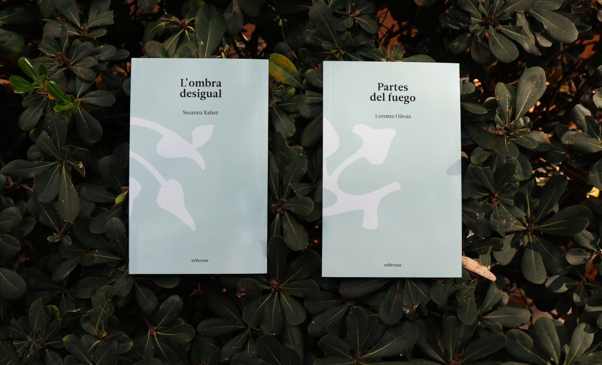 ReVersos és la primera col·lecció de poesia del nostre catàleg editorial. 'L'ombra desigual', de Susanna Rafart, i 'Partes del fuego', de Lorenzo Oliván, dues veus imprescindibles de la literatura catalana i castellana contemporànies en un sol llibre capicuat.