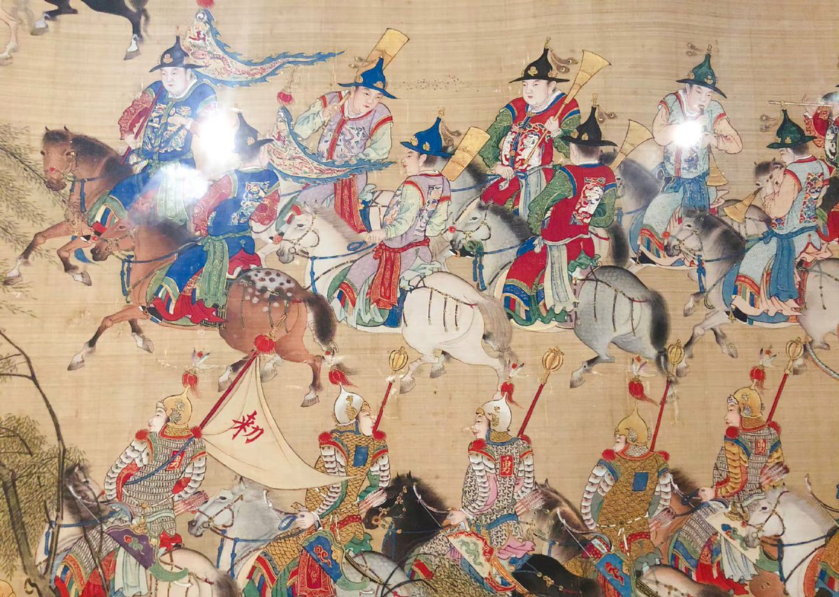 “闻悟京音2023年智化寺非遗音乐荟”活动成功举办
智化寺京音乐第27代传承人和中央音乐学院合奏了智化寺京音乐打击乐《河西钹》和笙管乐《金五山》，演出服装和演奏乐器则是根据明代宫廷绘画《出警入跸图》中宫廷乐工的服饰、使用的乐器进行仿制以后的首次亮相重现明代宫廷乐队盛大辉煌的气派
#明制漢服