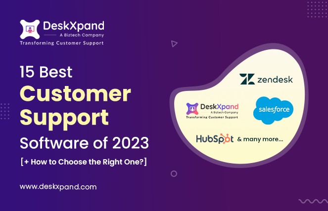 Get your hands on some of the most dominating customer support software💻 of 2023.

And take your support to the next level⬆️.

From responding at a lightning-high speed⚡to offering 360-degree ♻️ support, elevate your customers without any hassle.

#customersupport
