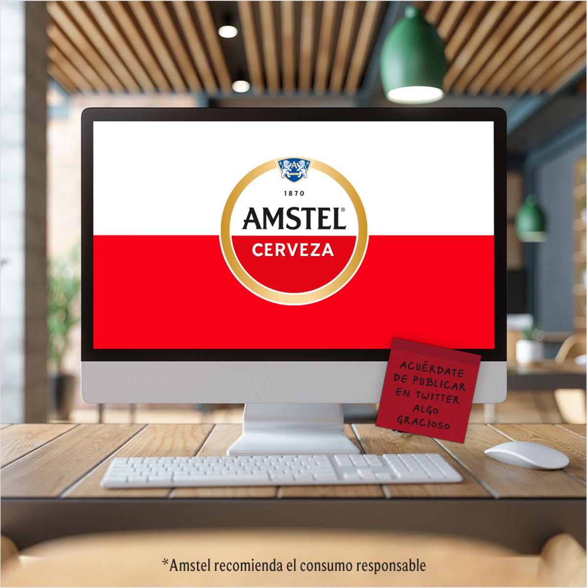 Amstel España tweet media