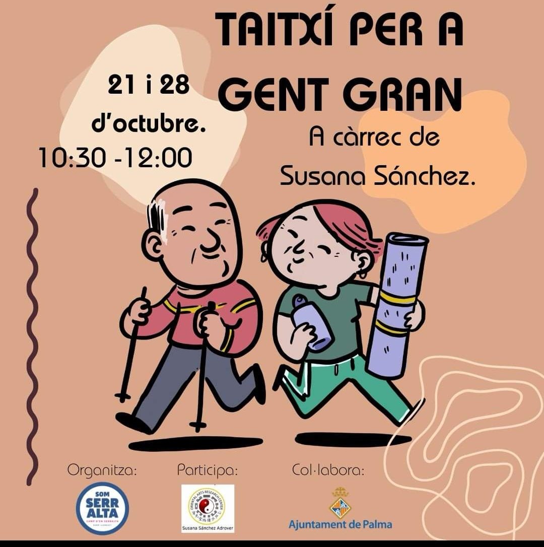 Desde el Centre de Salut Valldargent te animamos a participar este sábado al Taller de TAITXI.
plaça Serralta