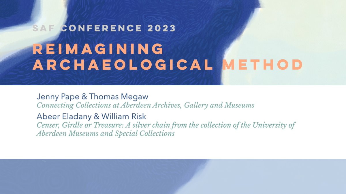 We're looking forward to our #SAF2023 conference in Aberdeen - 'Whose past it is anyway? Rethinking 'insiders' and 'outsiders' in Scottish Archaeology'. With only a couple of weeks to go, we wanted to share the exciting talks that will be happening across the weekend.