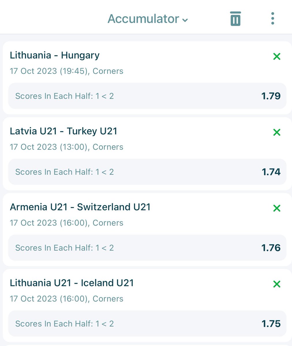 mrbayoa1's tweet photo. Very good 11 games on 22BET

Code: V62J1

300 Odds ON 22BET 

New to 22BET

👇🏿REGISTER HERE FOR GUARANTEED BONUS✅️

https://t.co/4w82oOB4yI https://t.co/AryOEd4zbi