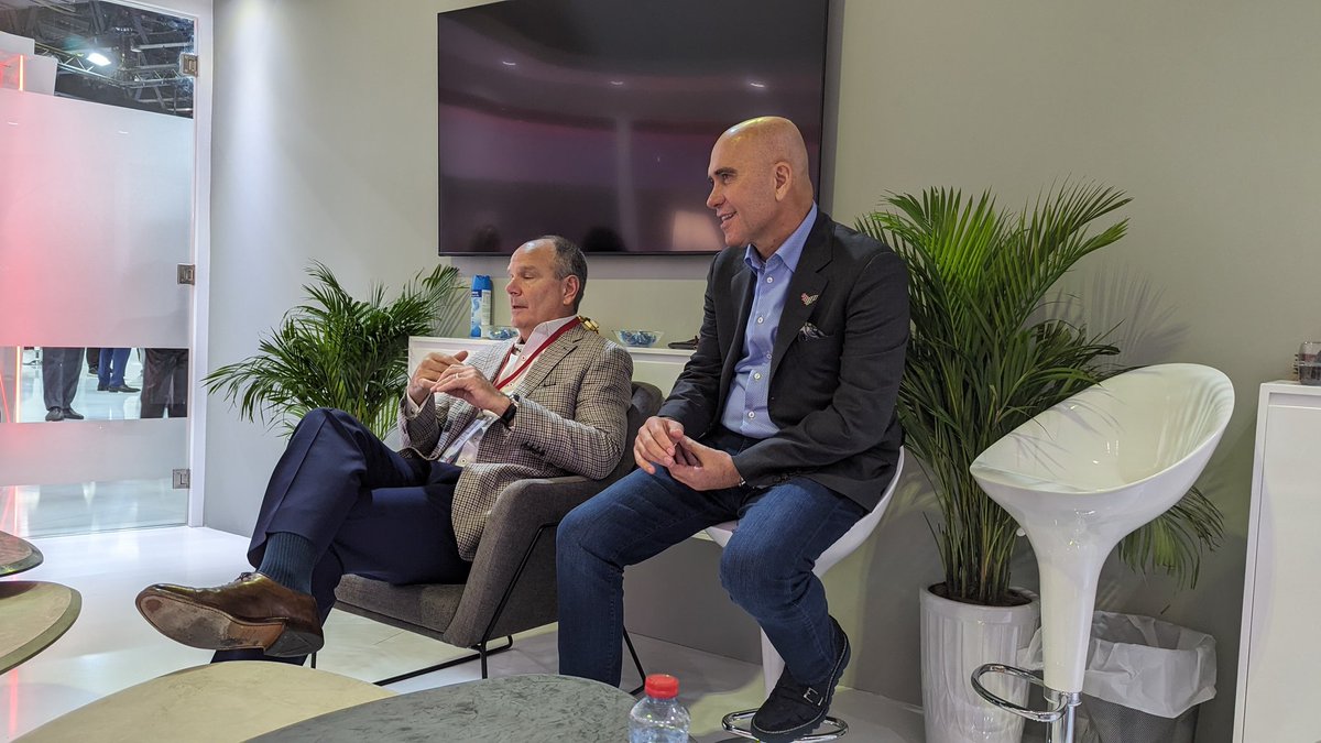 Great conversation with Alan, Nidal, and Josh (CEO, Pres Av Intl, CMO) about the future of <a href="/Avaya/">Avaya</a>. Alan points out that unlike others, <a href="/Avaya/">Avaya</a> can invest in multiple platforms. #ChooseYourJourney #GitexGlobal2023