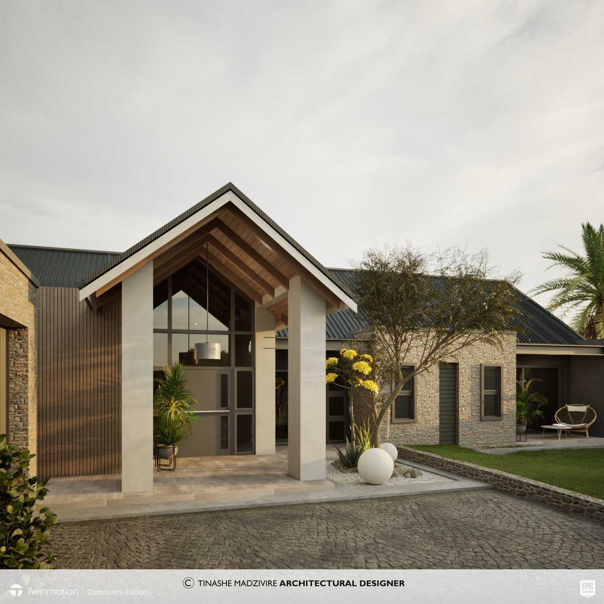 1/2. I’m happy to share design images of plans we have just completed of House C at The Grange. Sloping site. Beautiful valley views. 4 bedrooms, all ensuite, 2 lounges, outdoor entertainment area and poolhouse. Modern. Contemporary. Timeless. 500 sqm floor area. 2000 sqm.