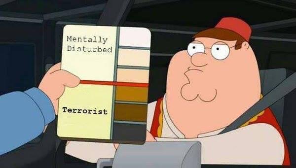 @gubgfol @Jul1an_King @mehths12 solo perché considerate 'attentanti terroristici' solo gli attacchi delle persone islamiche. se doveste contare tutte le sparatorie attuate da americani bianchi credo che le vostre statistiche subirebbero un deciso cambiamento, ma sai com'è