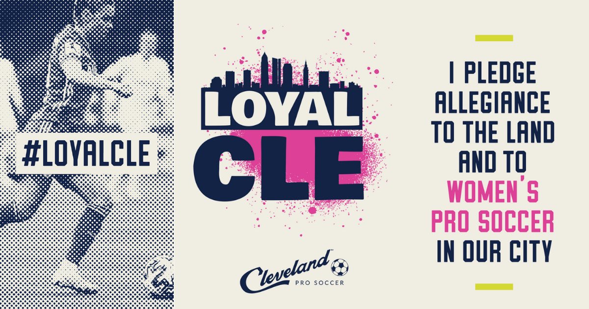 We're in the game to bring NWSL to The Land, and now is your chance to pledge your #LoyalCLE!

Starting today, you can pledge your LoyalCLE and Back The Bid to bring an NWSL team to Cleveland:
clevelandprosoccer.com/pledge-your-lo…