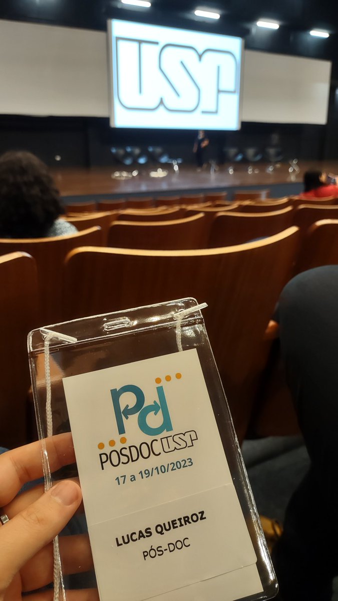 LucasGQueiroz's tweet photo. Starting the #PosDocUSP conference @cienciausp @iq_usp https://t.co/MiPYdk7GXv