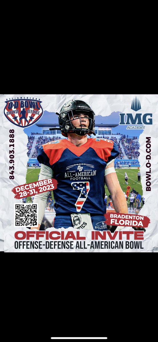 Gerrick Brooks (@brooks_gerrick) on Twitter photo I'm beyond blessed to be invite to the Offense and Defense all American bowl! <a href="/ODFBall/">Offense๐Defense</a> <a href="/Td2Major/">TD2Major</a> <a href="/TopPreps/">SPORTS NEWS, VIDEOS, GRAPHICS, EXPOSURE & MORE</a> <a href="/CoachSchuman/">Coach Schuman</a> @dreambowlgame <a href="/JScruggs247/">Jordan Scruggs</a> <a href="/AScholarsBrand/">Athletic Scholars Brand Inc.</a> <a href="/TAProfileAPP/">TAP APP</a> <a href="/TFloss32/">Todd Glawson</a> <a href="/DemetricDWarren/">Demetric D. Warren</a> <a href="/IMGAcademy/">IMG Academy</a> <a href="/HankSouth247/">Hank South</a> <a href="/GPowersScout/">Greg Powers ๐๏ธ</a> <a href="/CSing57/">Chris Singletary</a> <a href="/LemmingReport/">Tom Lemming</a> I'm beyond blessed to be invite to the Offense and Defense all American bowl! <a href="/ODFBall/">Offense๐Defense</a> <a href="/Td2Major/">TD2Major</a> <a href="/TopPreps/">SPORTS NEWS, VIDEOS, GRAPHICS, EXPOSURE & MORE</a> <a href="/CoachSchuman/">Coach Schuman</a> @dreambowlgame <a href="/JScruggs247/">Jordan Scruggs</a> <a href="/AScholarsBrand/">Athletic Scholars Brand Inc.</a> <a href="/TAProfileAPP/">TAP APP</a> <a href="/TFloss32/">Todd Glawson</a> <a href="/DemetricDWarren/">Demetric D. Warren</a> <a href="/IMGAcademy/">IMG Academy</a> <a href="/HankSouth247/">Hank South</a> <a href="/GPowersScout/">Greg Powers ๐๏ธ</a> <a href="/CSing57/">Chris Singletary</a> <a href="/LemmingReport/">Tom Lemming</a>