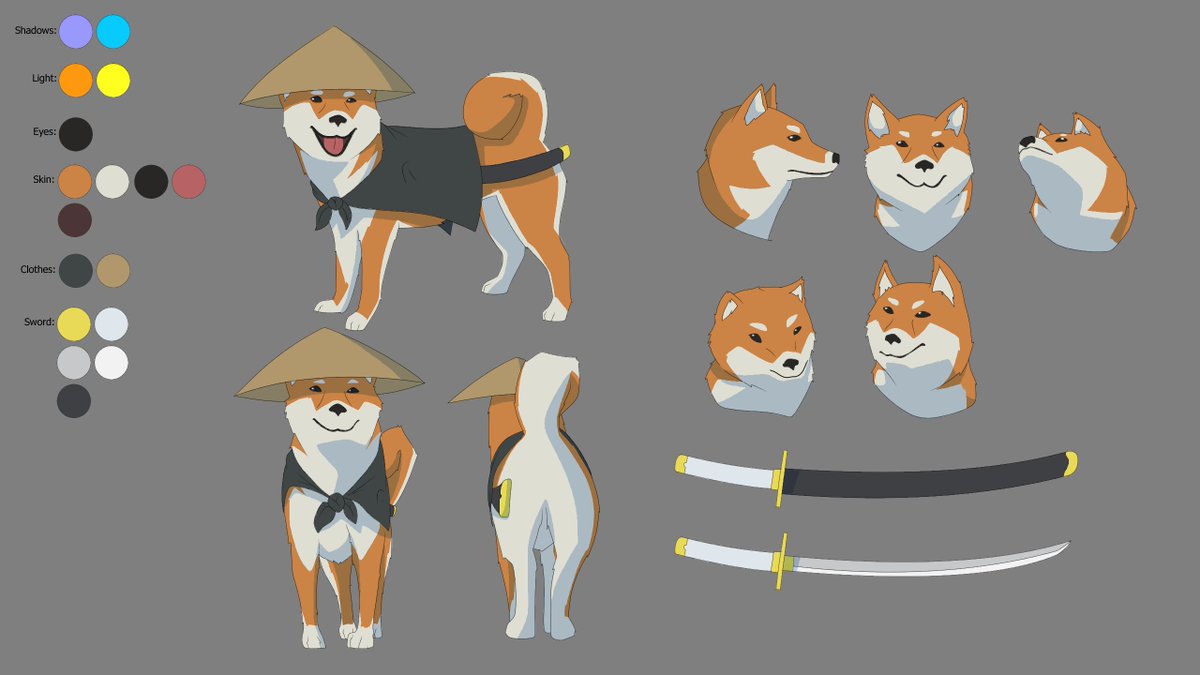 Hi, I make Animation series about PePe, there will be few episodes and first will be done soon. Here are the character design
