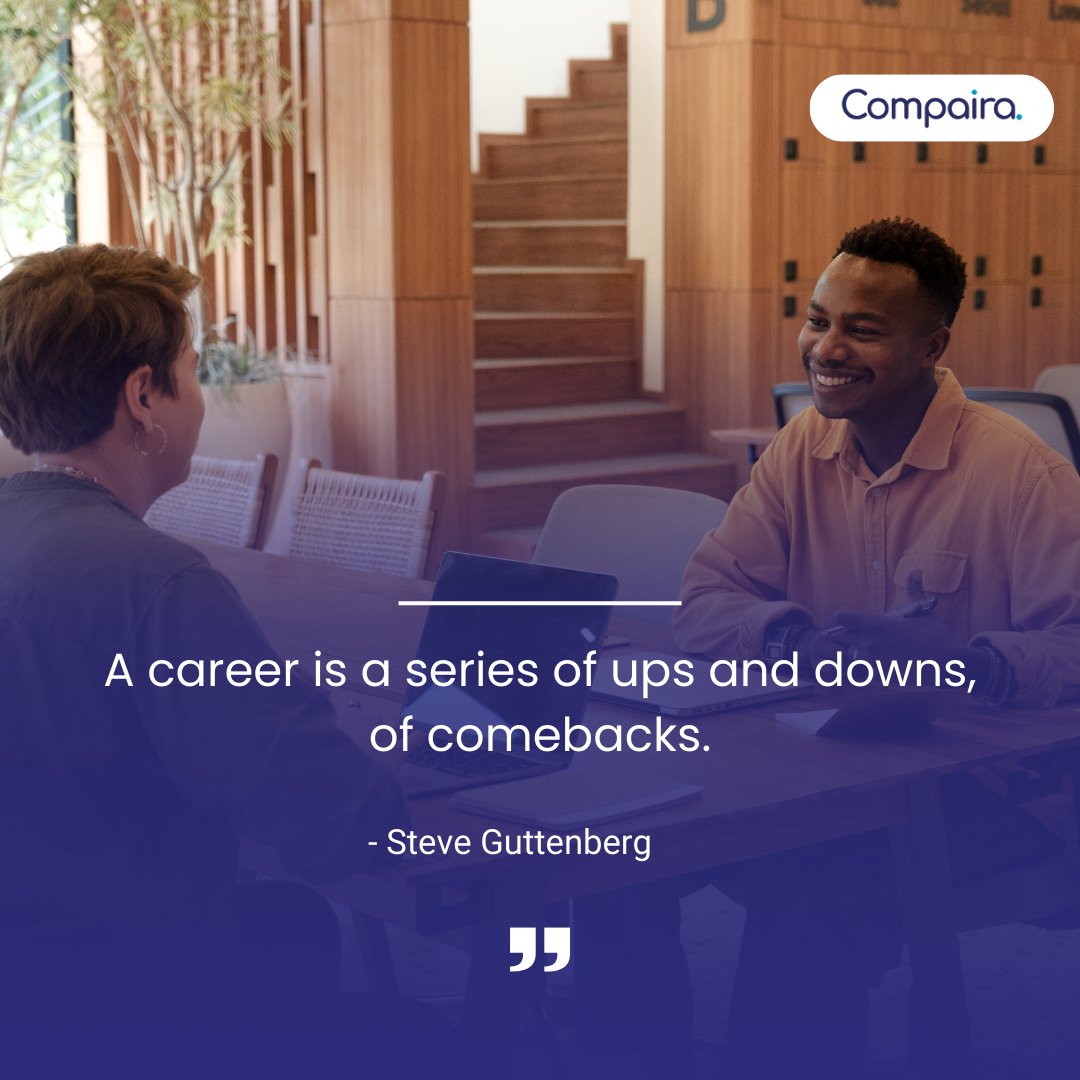Compairajobs's tweet photo. "Remember, it's a series of ups and downs, and your comebacks define your resilience and determination.
#Compaira #Resilience #Determination #ComebackStrong #NeverGiveUp #OvercomeObstacles #StayStrong #Persistence #KeepGoing #Challenges #SuccessJourney https://t.co/8lheZN33Fv