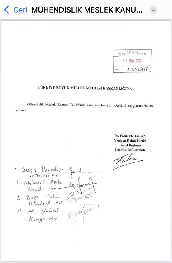 MKERREM's tweet photo. #MuhendiseMeslekKanunu
Mühendislik kanunu artık elzemdir
İnşallah o kutlu gün yakındır https://t.co/GUGC3o5BXd