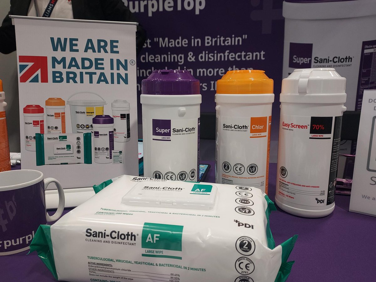 We are @MadeinBritainGB Pop by Stand 50 at #IP2023Conf hosted by @IPS_Infection 

#IIPW #IPW2023 #infectionprevention