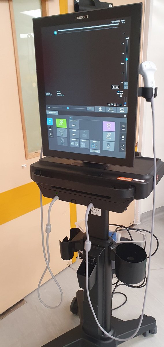 Loving the new ultrasound machine😊