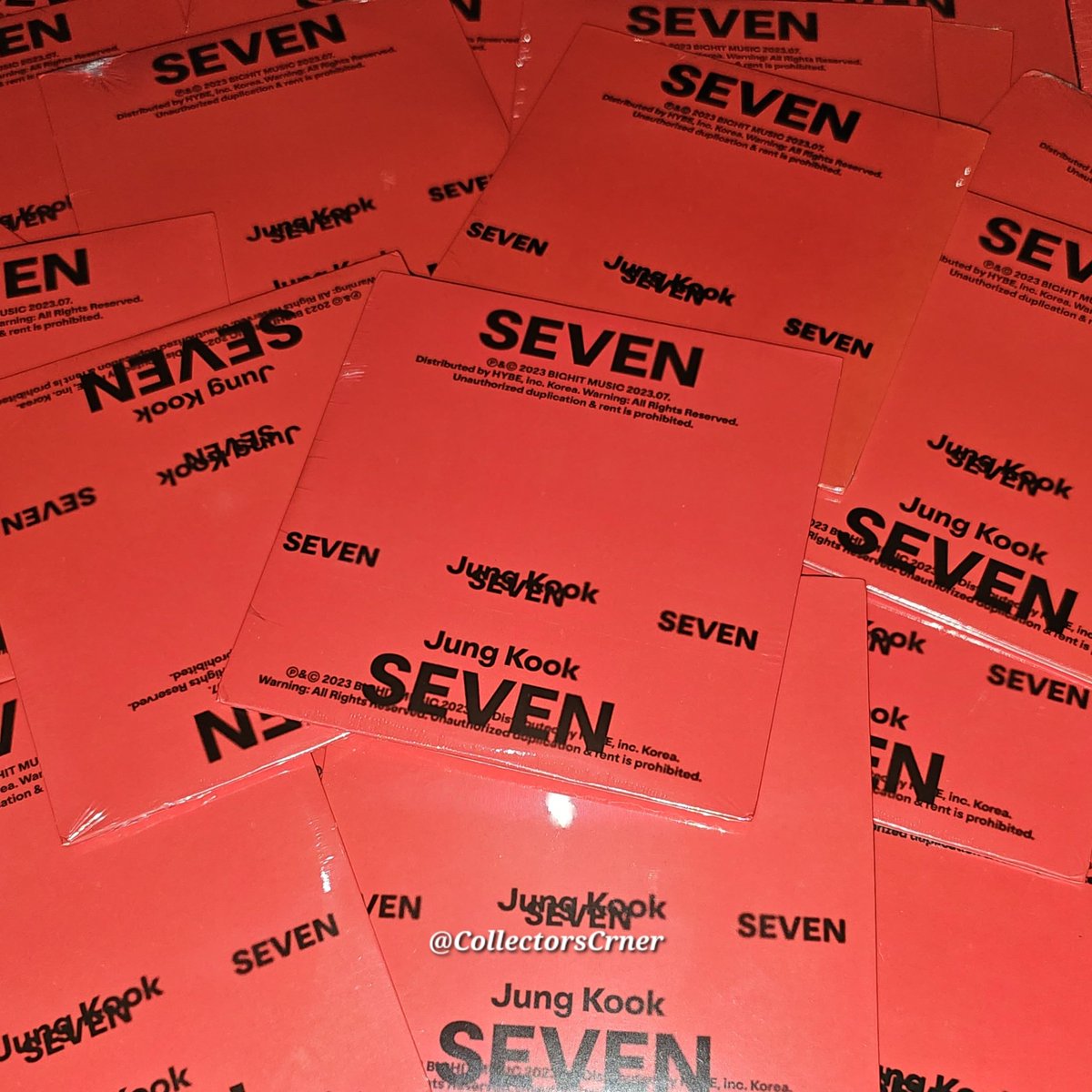 collectorscrner's tweet photo. Annyeong! #CCUpdates
BTS Jungkook “Seven” CDs has arrived ✨
— 36pcs and more to come!
Packing : Weekends
Shipout : Monday - 10/23
PS. Apologies, WFO po kasi ako until Friday. 🥹
video w/ (some) dents
https://t.co/Wg8HQKcjGn https://t.co/uaxvM1WjDj