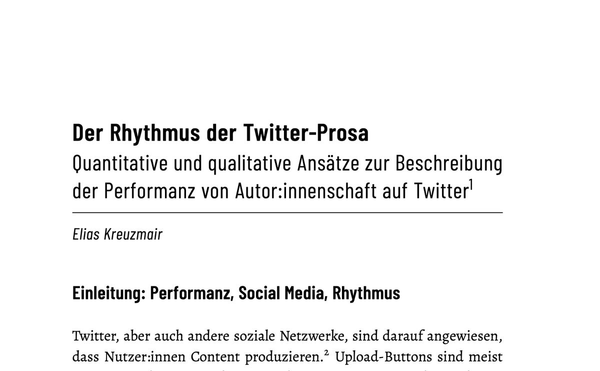 DFG-Projekt „Schreibweisen der Gegenwart“ tweet media
