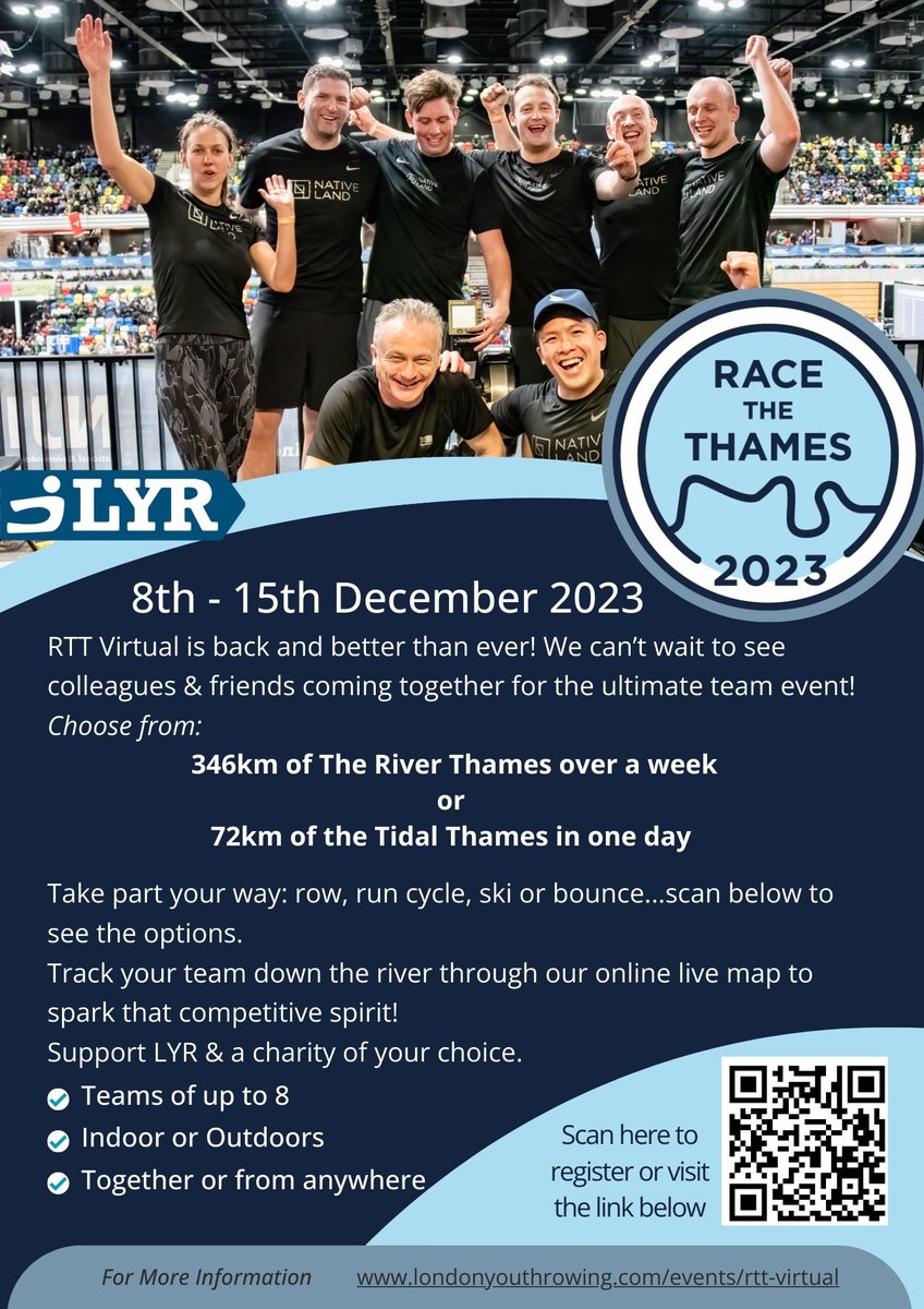 London Youth Rowing tweet media