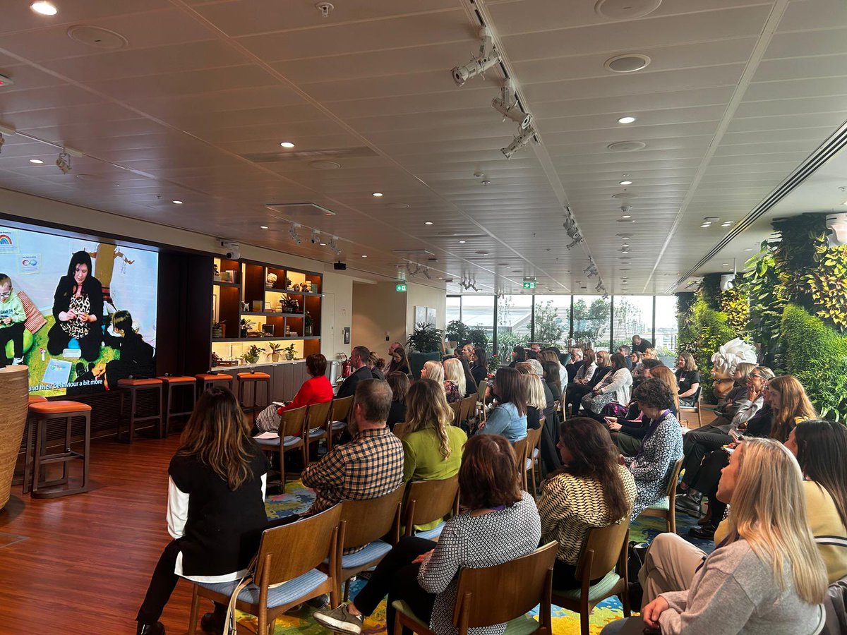 The <a href="/EducateTogether/">Educate Together</a> #nurture event is underway in <a href="/salesforce/">Salesforce</a> Tower. Great response to the screening of our Nurture video. Watch trailer here #notjusttoast youtube.com/watch?v=hdYTsU…