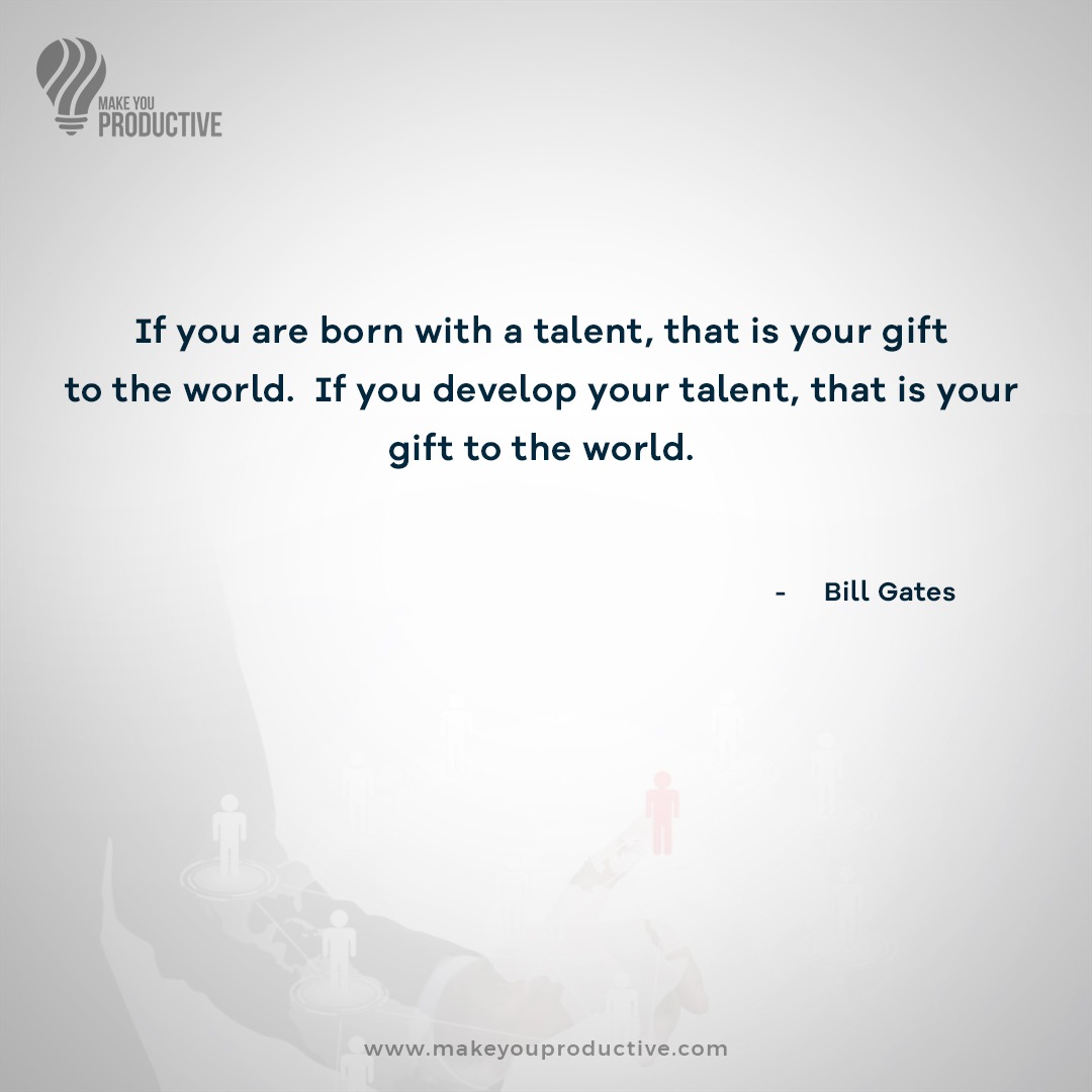 🌟 Nurture your talents and share them with the world! 🎁
.
.
.
#makeyouproductive #TalentedYou #GiftedLife #ShareYourGift #NurtureYourTalent #UniqueSkills #DiscoverYourPassion #UnleashPotential #UnlockTalent #BornWithTalent #DevelopYourGift #InspireOthers #ShowcaseSkills