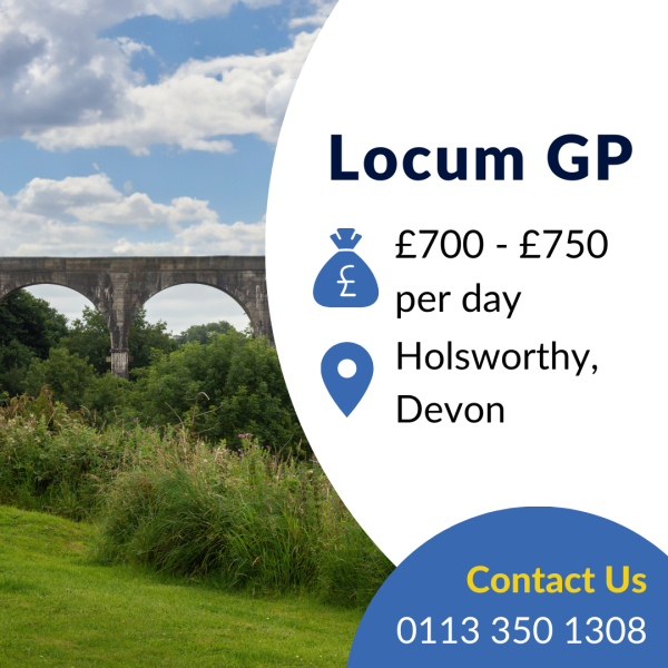 MenloLocumGP's tweet image. We have an exciting new Locum GP role available!
💷 £700 - £750 per day
📍 Holsworthy, Devon
Call us on 0113 350 1308 for more information!

#gpjobs #locumjobs #locumgp
