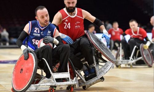 Handicap_fr's tweet photo. Coupe du monde rugby fauteuil à Paris : les Bleus favoris! https://t.co/aKBh4B4KZd https://t.co/M5CyU4MRIs
