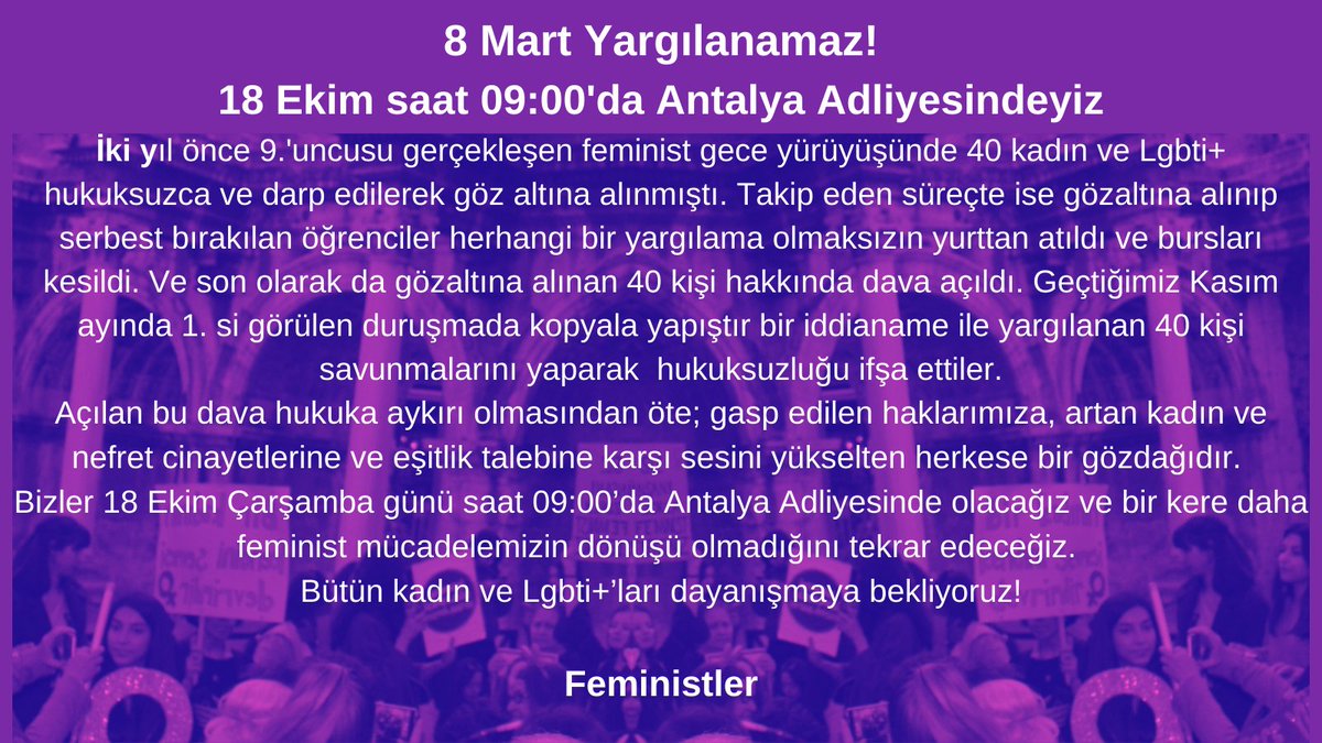 Antalya Feminist Kolektif (@FeministAntalya) on Twitter photo 2023-10-17 09:33:23