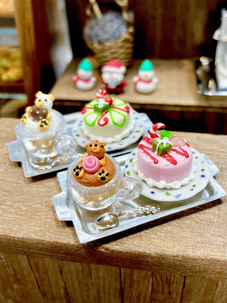 クリスマスセット★ミニチュアパン・ミニチュアスイーツ ハンズ渋谷店 على X: 