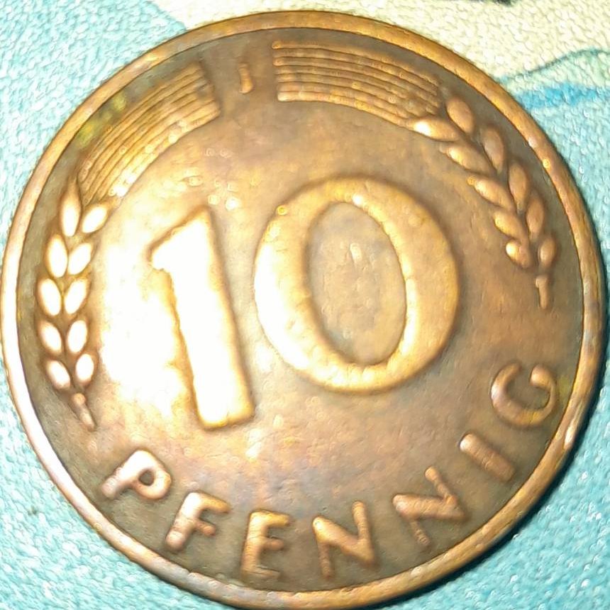 Germany 10 pfennig, 1949
pinterest.com/pin/6943284675…
instagram.com/p/CyfsHNOSSVb/…