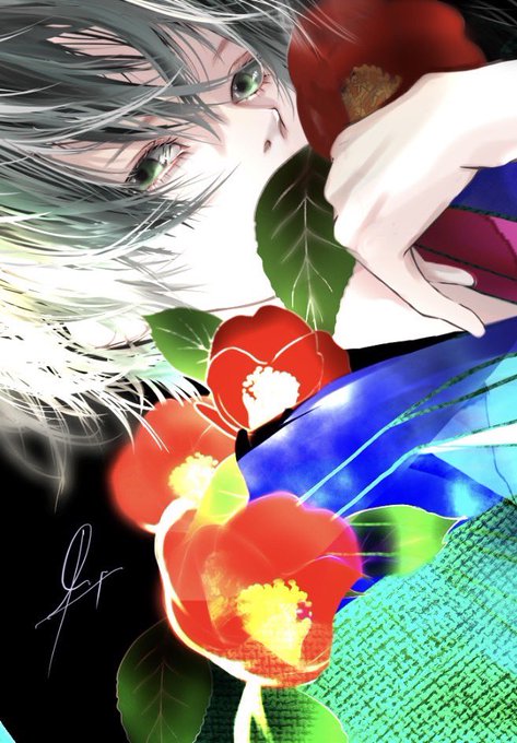 「covering mouth flower」 illustration images(Latest)