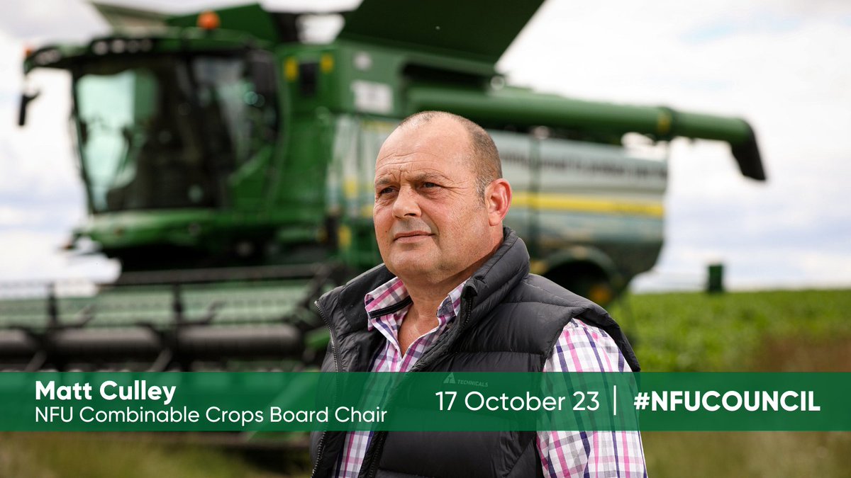 Chair of @CropsBoard Matt Culley updates #NFUCouncil on the challenges around plant protection and the latest developments on the Digital Grain Passport. He also says he looks forward to launching the 23/24 Cereals Development Programme later this year.