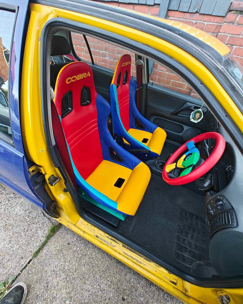 Cobraseats's tweet photo. Jack recently bought himself a Harlequin Polo, so what seats would suit the car better than our Harlequin Monaco?
You can purchase the Harlequin Monaco direct from our online shop!
https://t.co/Ln9xHHZC3p

@ smithjack
#cobraseats #cobramonaco #harlequin #harlekin https://t.co/Xg2YWCZxou