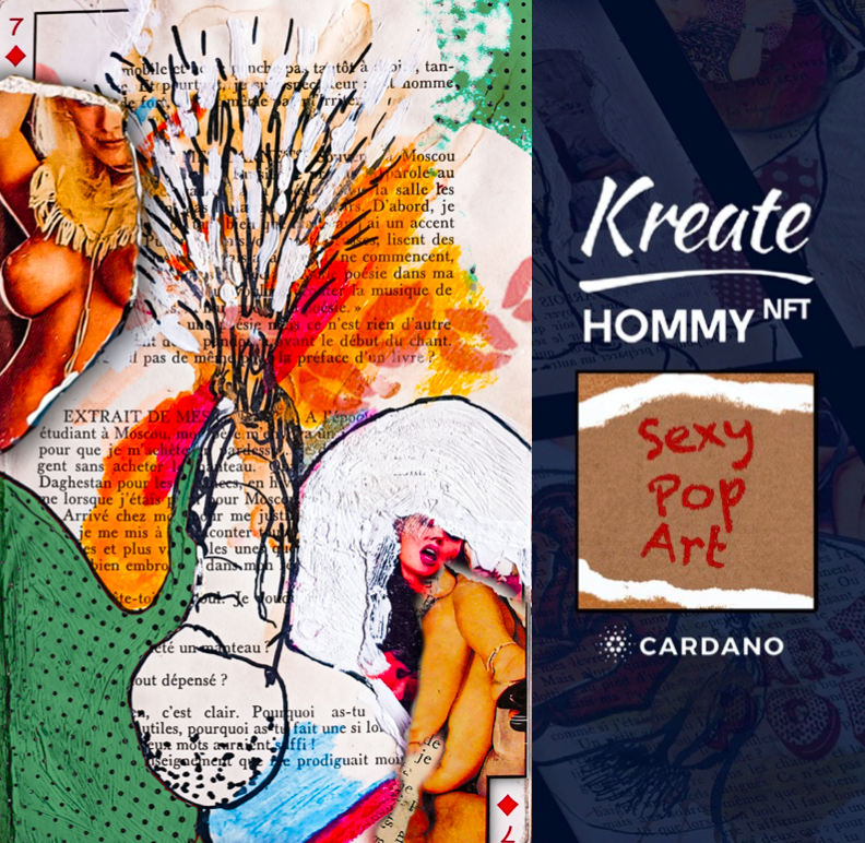KazemiRashed's tweet photo. "Sexy Pop Art #03" @KreatePlatform

▫️ 1 Edition available for minting. 
▫️ Minting price: 100 $ADA ₳.  

#Kreate #CardanoCommunity 
Link: https://t.co/bMppyOESPq https://t.co/1exR3GpQmj