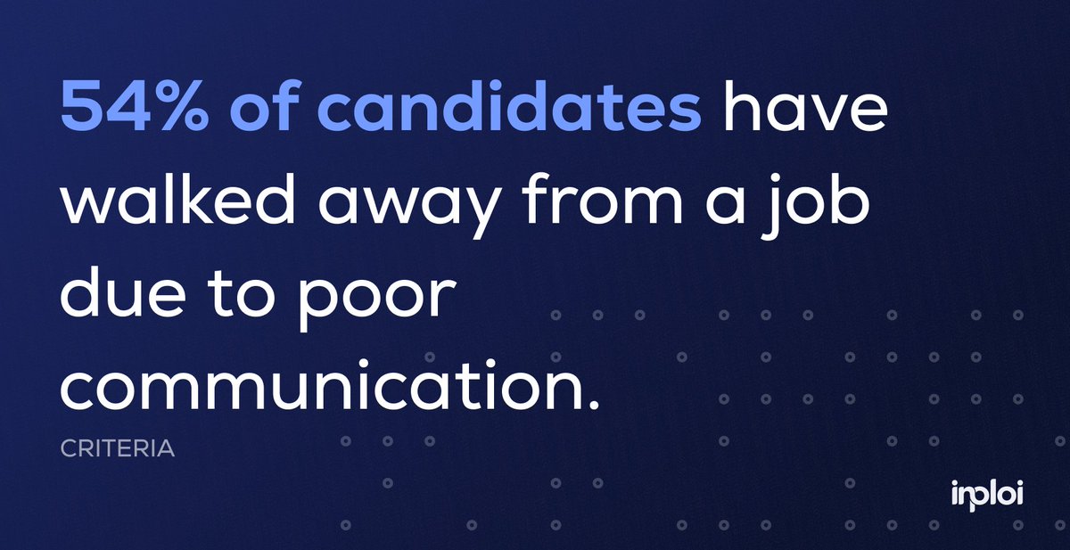 inploi's tweet photo. Did you know that just 11% of Fortune 500 career websites provide an intuitive job search and application process?
Discover how AI-driven communication can transform the game and create seamless, engaging candidate experiences: https://t.co/HfJN64HStm #inploi #hrtech #ai https://t.co/KWsnh2ggPQ
