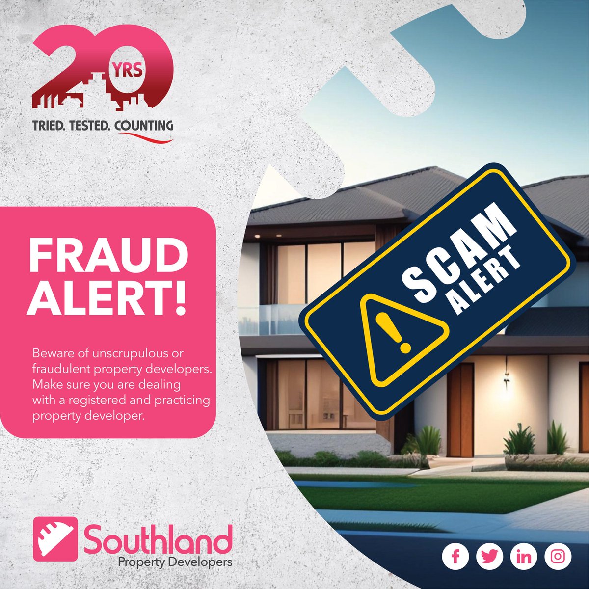 How can you tell when a property deal looks suspicious? Share your experience with us by replying to this thread. Your information may #HelpSomeone.
#ScamAlert #PropertyFraud