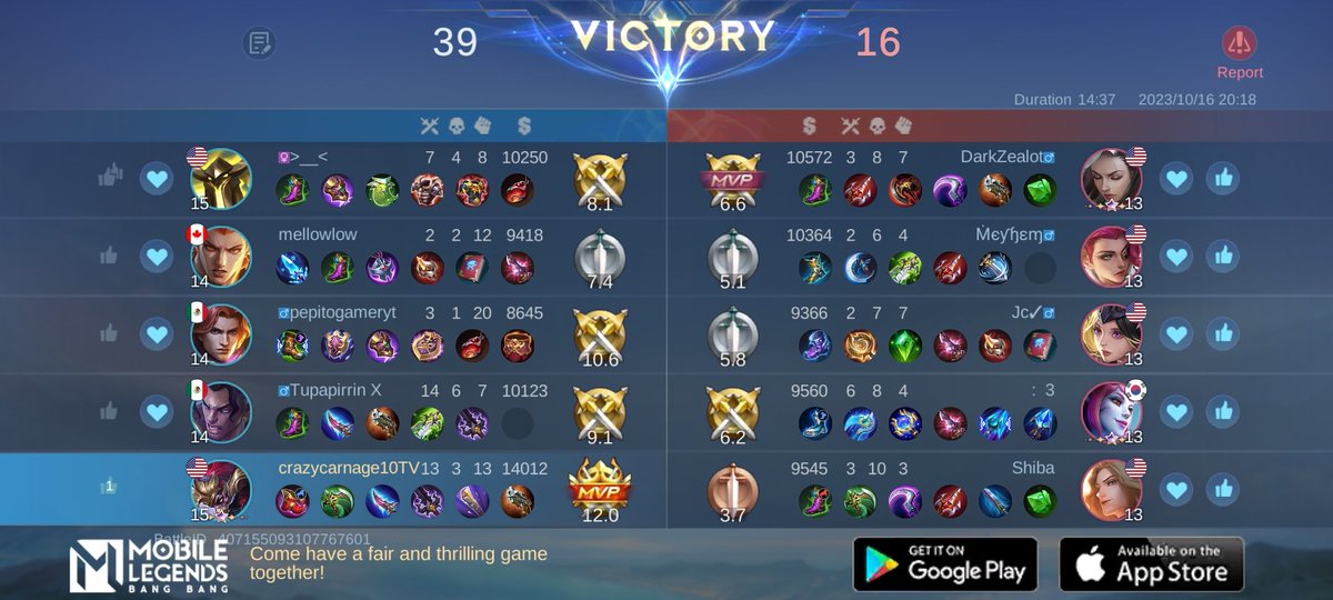 crazycarnage21's tweet photo. Come join my Squad, Let us face off against the world's best MOBA players together!
https://t.co/dkya3FH74i https://t.co/GDCwdnKPCs